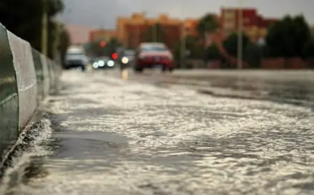 الأرصاد الجوية تحذر من تهاطل أمطار ورياح قوية في شمال المملكة بسبب ضعف الدوامة القطبية
