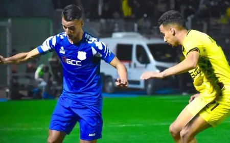 المغرب الفاسي يتعادل مع الدفاع الجديدي ويتصدر البطولة الاحترافية مؤقتا
