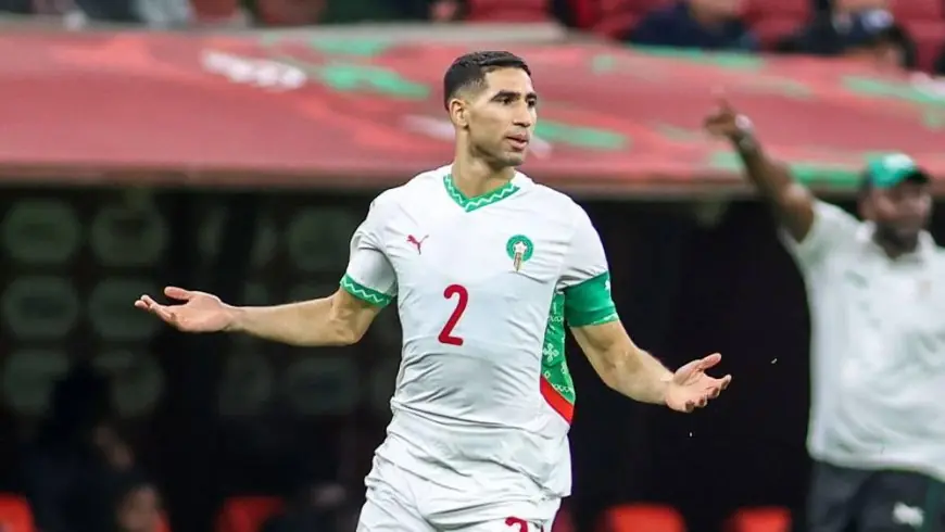 حكيمي يكشف استعداده للمشاركة في مباراة المنتخب الوطني ضد تنزانيا