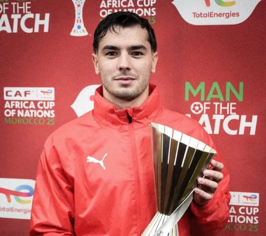 إبراهيم دياز يتوج بجائزة أفضل لاعب في مباراة المغرب وتنزانيا