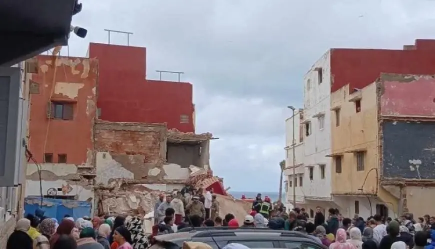 النيابة العامة بالرباط تحقق في مصرع شخصين جراء انهيار منزل بحي العكاري
