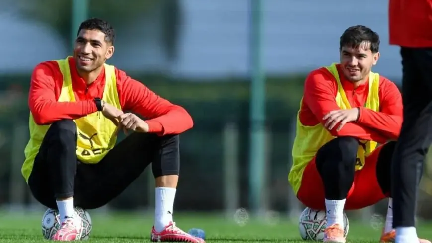 المنتخب المغربي يواصل استعداداته بحصة تدريبية جديدة قبل مواجهة الكاميرون