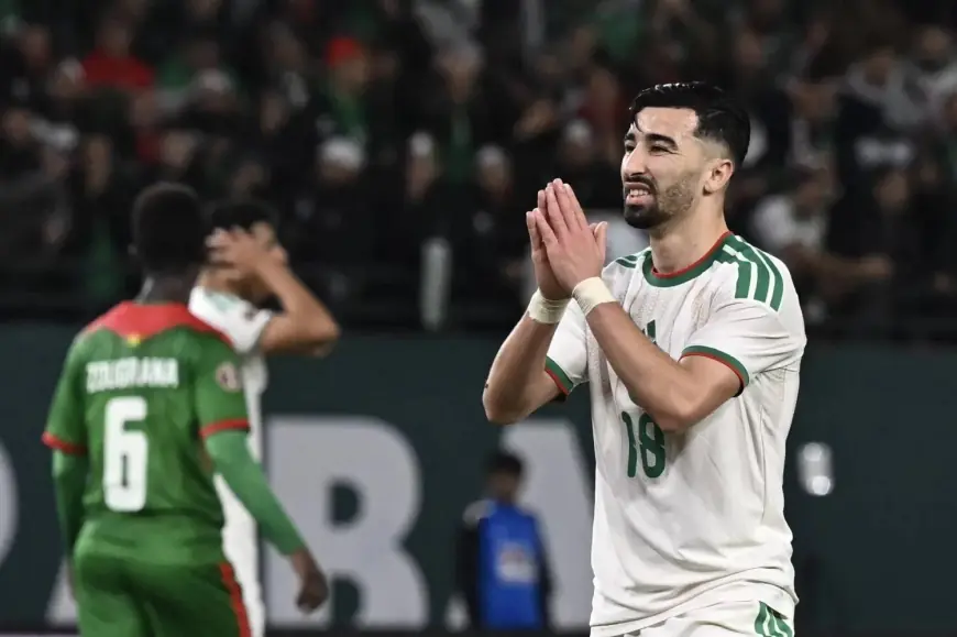 الاعب الجزائري عمورة يقدم اعتذاره بعد سخريته من مشجع الكونغو الديقراطية