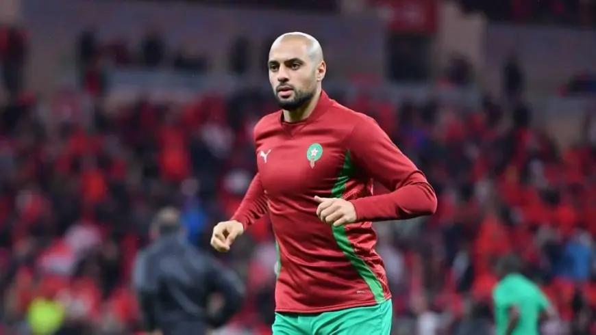 سفيان أمرابط يغيب عن آخر حصة تدريبية للمنتخب الوطني المغربي قبل مواجهة الكاميرون