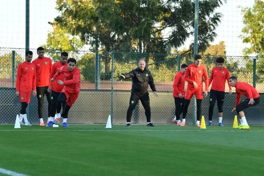 المنتخب الوطني المغربي يبدأ استعداداته لنصف نهائي كأس إفريقيا