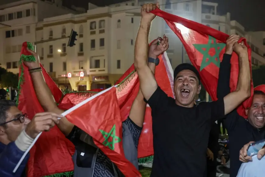 فرحة هستيرية تعم المدن المغربية بتأهل "أسود الأطلس" لنهائي كأس أمم إفريقيا