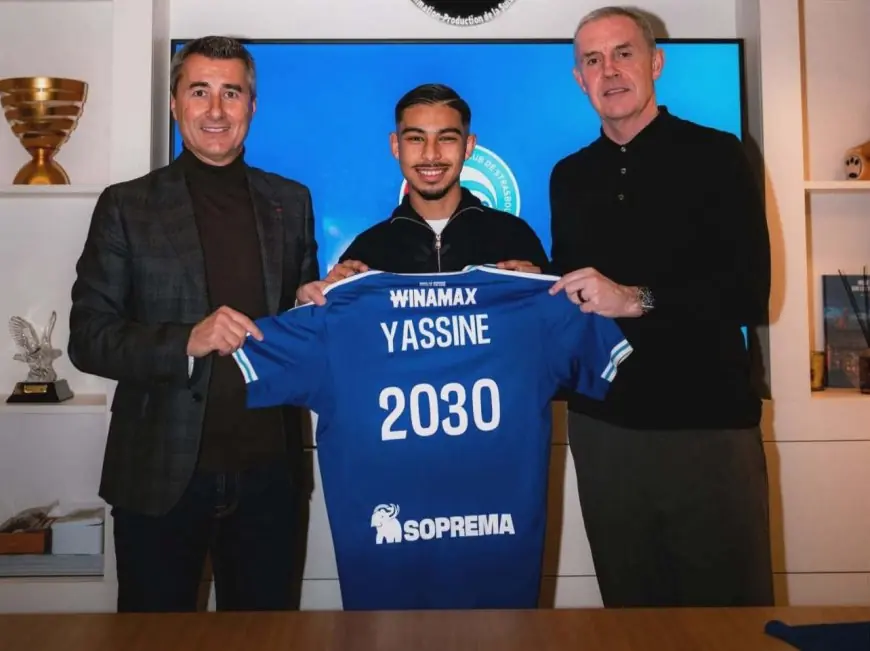 نادي ستراسبورغ الفرنسي يقدم اللاعب المغربي ياسين جسيم وافدا جديدا
