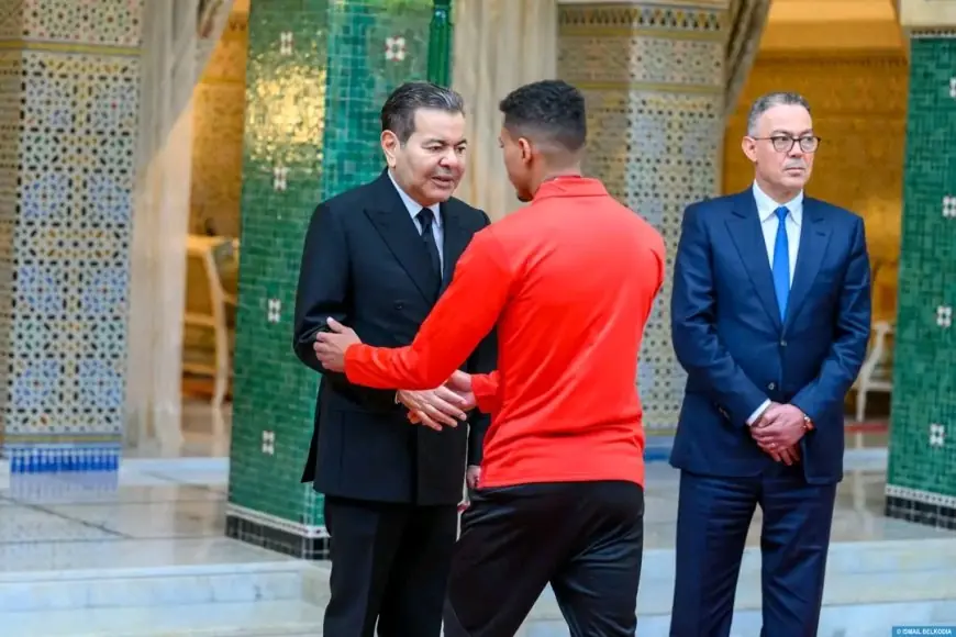 بتعليمات ملكية.. الأمير مولاي رشيد يستقبل أعضاء المنتخب الوطني