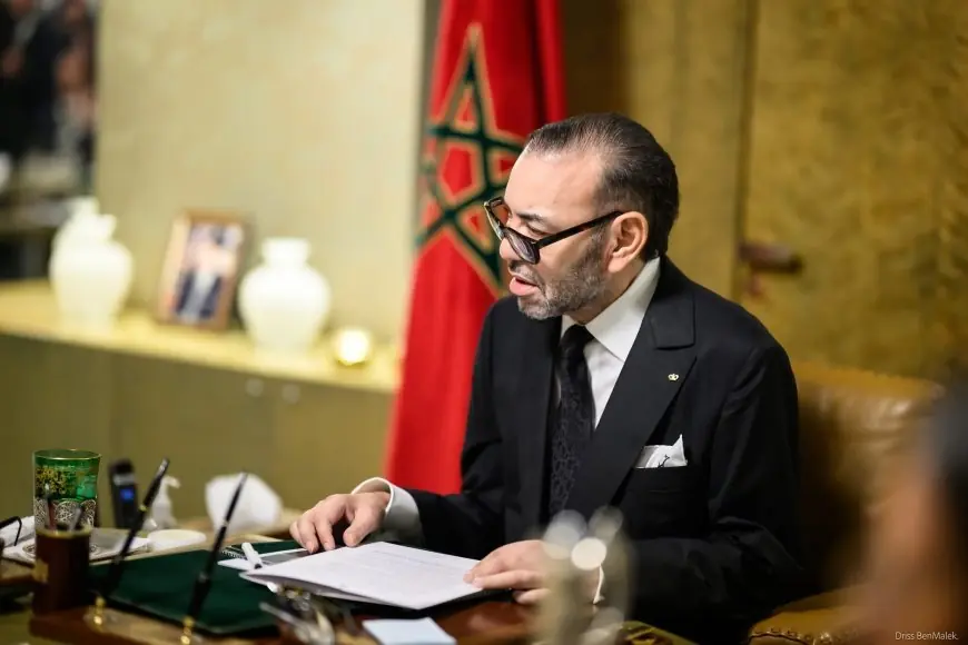 الملك محمد السادس يترأس اجتماع عمل بالقصر الملكي حول ميناء الناظور غرب المتوسط