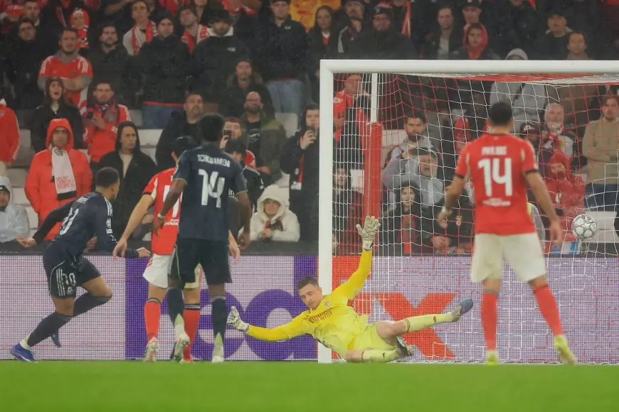 دوري أبطال أوروبا.. بنفيكا يُسقط ريال مدريد برباعية ويحجزان مقعديهما في ملحق ثمن النهائي