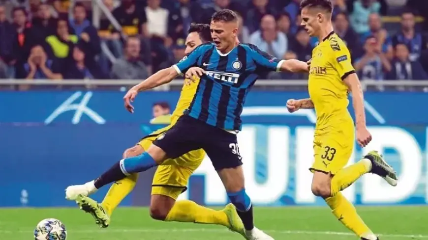إنتر ميلان يهزم بوروسيا دورتموند ويضمن تأهله إلى ملحق ثمن نهائي دوري الأبطال
