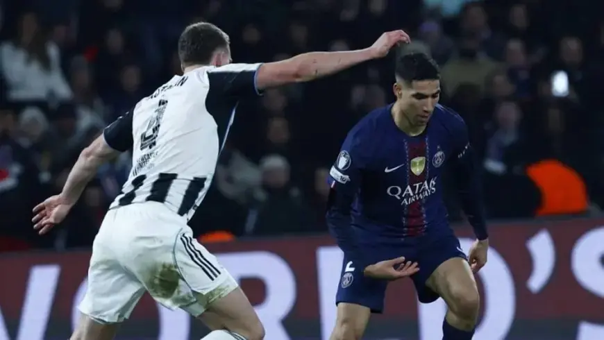 Paris Saint-Germain tenu en échec par Newcastle et contraint de passer par les barrages de la Ligue des champions