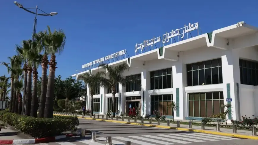 Fermeture temporaire de l’aéroport de Tétouan Saniat Rmel en raison des intempéries