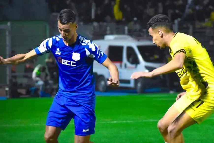 المغرب الفاسي يتعادل مع الدفاع الجديدي ويتصدر البطولة الاحترافية مؤقتا