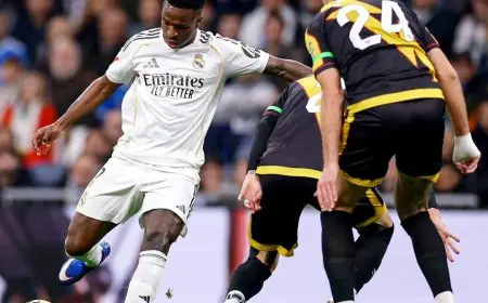 ريال مدريد يحقق فوزاً مثيراً على رايو فايكانو