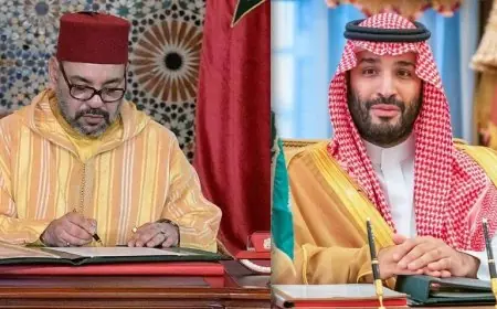 اتصال هاتفي بين الملك محمد السادس والأمير محمد بن سلمان