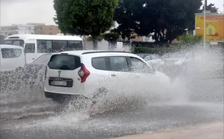 بسبب الأمطار القوية والثلوج.. وزارة التجهيز تدعو المواطنين إلى توخي الحذر أثناء التنقل