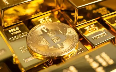 الذهب يستعيد بريقه كـ "ملك الأصول" متفوقًا على "البيتكوين" لأول مرة منذ سنة 2008