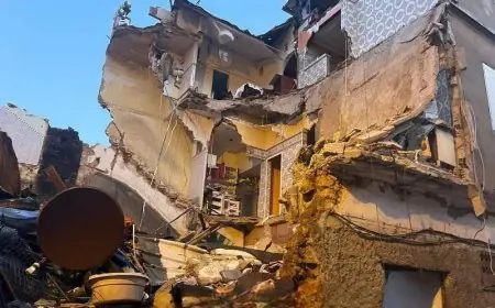 انهيار أرضي يسقط منزلا ويودي بحياة ثلاثة أشخاص بإقليم العرائش