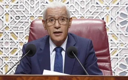 رئيس مجلس النواب يرفع برقية ولاء للملك محمد السادس