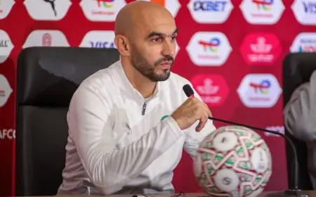 Walid Regragui annonce sa démission après la finale perdue de la CAN 2025