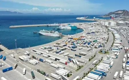 الرواج المينائي بالمغرب يرتفع إلى 262,6 مليون طن في سنة 2025