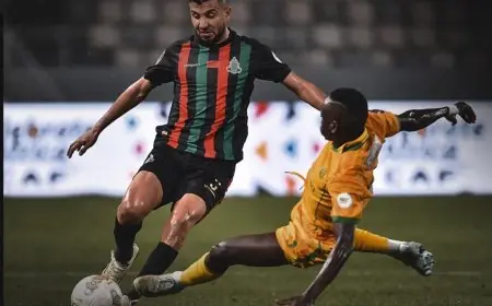 الجيش الملكي يهزم يانغ أفريكانز ويقترب من ربع نهائي دوري أبطال إفريقيا