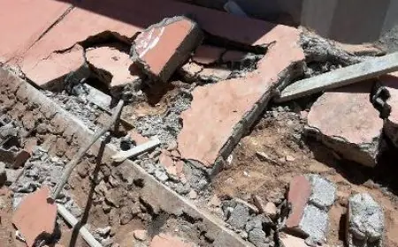 انهيار سور منزل يودي بحياة طفلين ويصيب ثالثا بضواحي طنجة
