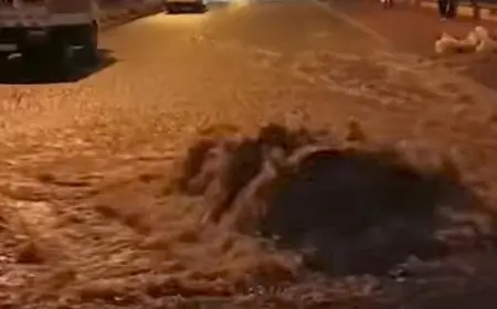 الدار البيضاء تغرق في مياه الصرف الصحي في غياب للشركة الجهوية متعددة الخدمات