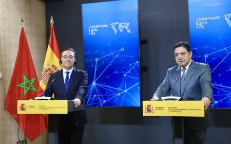 بوريطة يتباحث مع نظيره الإسباني في مدريد بشأن قضية الصحراء المغربية