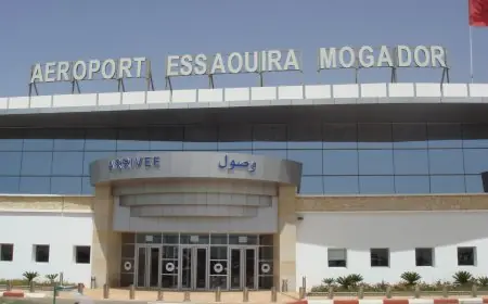 ارتفاع حركة المسافرين بمطار الصويرة موكادور بنسبة 34,4% خلال سنة 2025