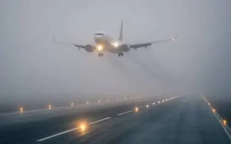 ضباب كثيف يعرقل حركة الطائرات بمطار الرباط سلا
