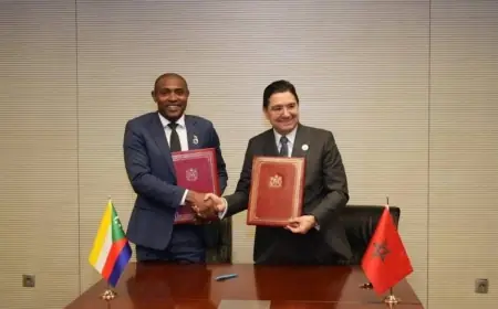 المغرب وجزر القمر يوقعان اتفاقية إعفاء من التأشيرة لحاملي الجوازات الدبلوماسية والخدمة
