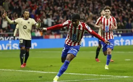 أتلتيكو مدريد يقسو على ضيفه برشلونة برباعية في ذهاب كأس ملك إسبانيا