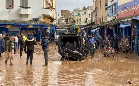 لفتيت يكشف عن حصيلة دعم المتضررين من فيضانات آسفي