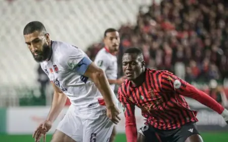 أولمبيك آسفي يحسم وصافة مجموعته في كأس الكونفدرالية بعد تعادله مع اتحاد العاصمة