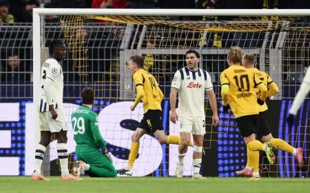 بوروسيا دورتموند يهزم أتلانتا ويقترب من التأهل إلى ثمن نهائي دوري أبطال أوروبا