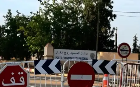 الجزائر تفتح معبر ”جوج بغال” مع المغرب لتسليم 22 شابا