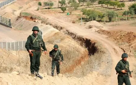صور أقمار صناعية تفضح التحركات الاستفزازية للجيش الجزائري تجاه المغاربة بفكيك