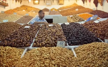 إقبال كبير على التمور في الأسواق المغربية خلال رمضان وسط تفاوت الأسعار