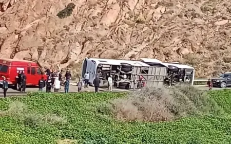 Quatre fonctionnaires de la DGSN périssent dans un accident de bus près de Sidi Ifni