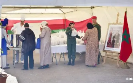 La Garde Royale distribue 150000 repas du Ftour au profit des familles nécessiteuses durant le Ramadan 1447