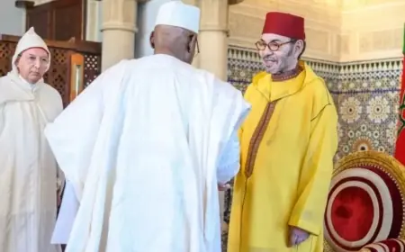 Le Roi Mohammed VI reçoit les ambassadeurs de 21 pays au Palais royal de Rabat