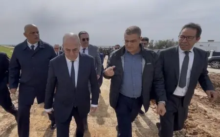 وزير الفلاحة يناقش خطة التعافي الفلاحي بعد الفيضانات بالغرب واللوكوس