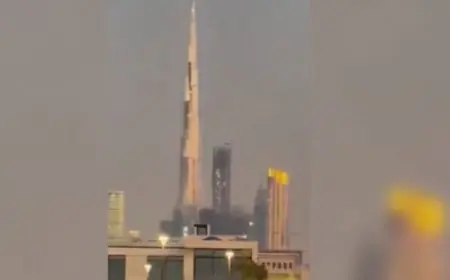 أنباء عن انفجار هز محيط برج خليفة في دبي إثر سقوط طائرة مسيّرة إيرانية