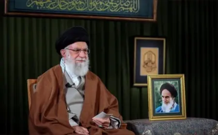 خامنئي يتابع العمليات العسكرية من غرفة القيادة وسط قصف صاروخي متبادل بين إسرائيل وإيران
