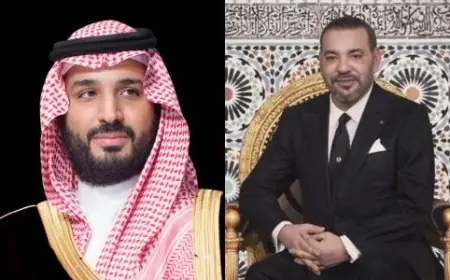 بعد الاعتداءات الإيرانية.. الملك محمد السادس يتصل هاتفيا بولي العهد السعودي بن سلمان