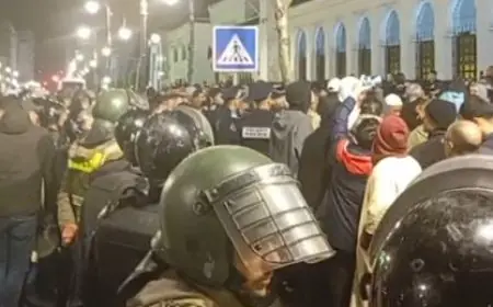 سلطات طنجة تقرر منع تظاهرة احتجاجية تضامنا مع إيران