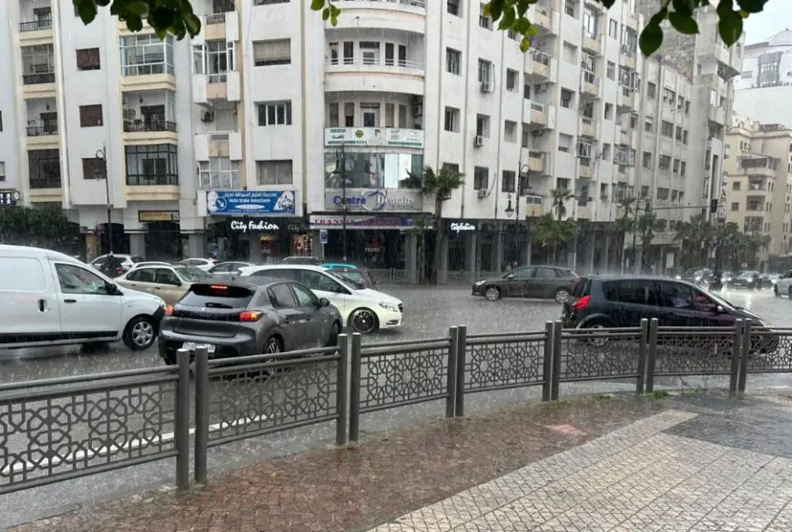 طنجة تتصدر مقاييس التساقطات المطرية بـ 81 ملم خلال الـ 24 ساعة الماضية