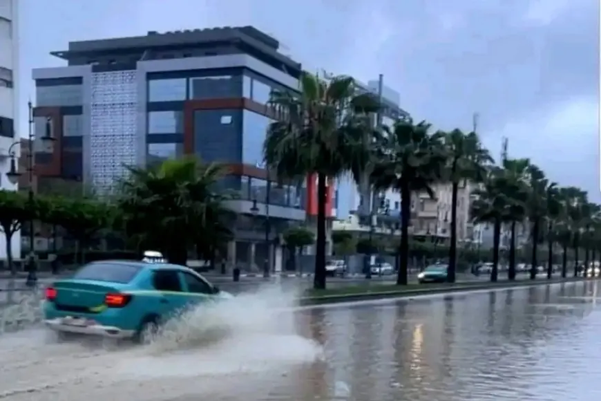 طنجة تتصدر مقاييس الأمطار المسجلة بالمملكة خلال الـ 24 ساعة الماضية